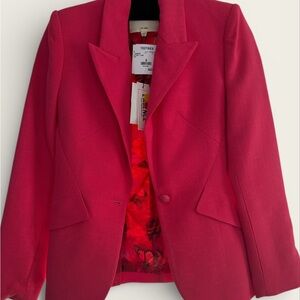 L'AGENCE Vibrant Pink Blazer